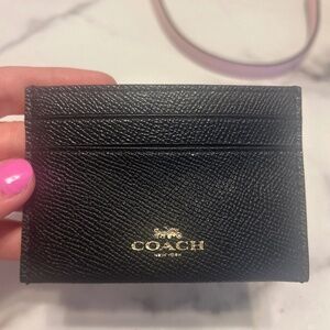 Coach card holder